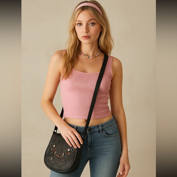 Y2k vibes butterfly crossbody bag - Picture 2 of 5